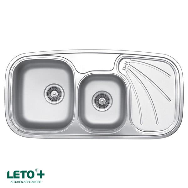 سینک توکار لتو   LETO مدل TX-18 لگن چپ